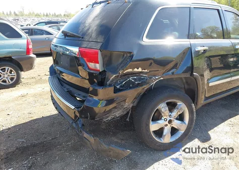 2013 Jeep Grand Cherokee Overland из США, поврежденный, VIN 1C4RJFCG9DC606840